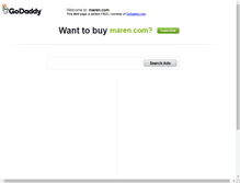 Tablet Screenshot of maren.com